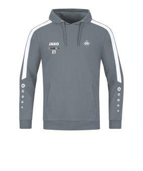 JAKO Power Hoody Grau Weiss F840