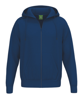Erima Jas met capuchon Blauw Knewnavy - blauw