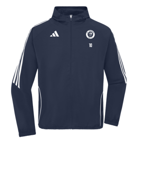 adidas Tiro 24 Windbreaker Blau Weiss