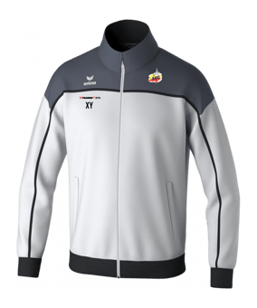 Erima Change Trainingsjacke Weiss Grau Schwarz 
