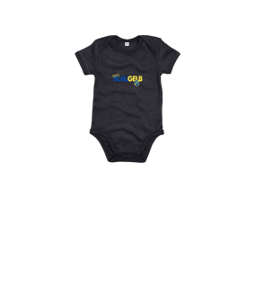 Merch Baby Body Charcoal Grey Melange