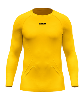 JAKO Leightweight Underwear Shirt Kids Gelb F623 - gelb