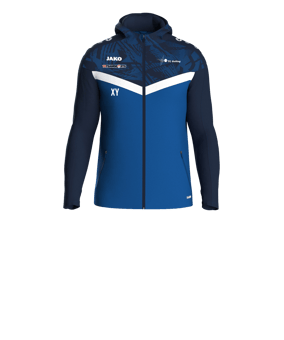 JAKO Iconic Kapuzenjacke Kids Blau F403