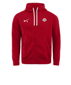 Veste à capuche Nike Park 20 Fleece rouge blanc F657