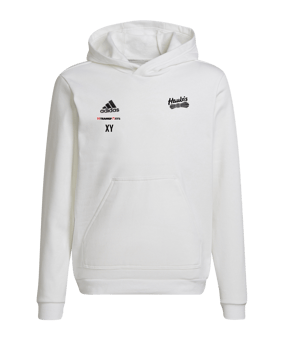 adidas Entrada 22 Hoody Kids Weiss