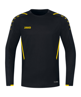 JAKO Challenge Sweatshirt Schwarz Gelb F803 - schwarz