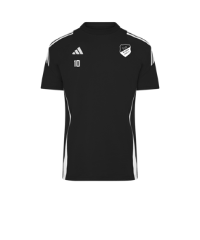 adidas Tiro 24 T-Shirt Schwarz Weiss