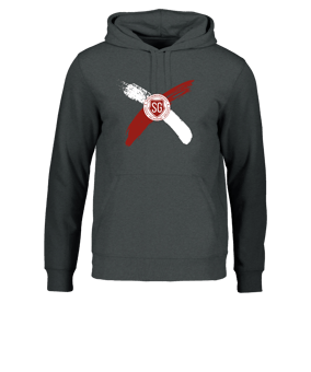 Merch Drummer 2.0 Hoody Dark Heather Grey | #cross