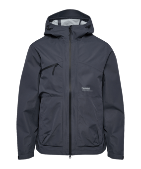 Hummel Waterproof 2.5L Shell Jacke Grau F2366 - grau