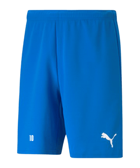 PUMA teamRISE Short Blau Weiss F02