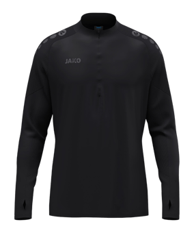 JAKO ZipTop Light Flow Sweatshirt Kids Schwarz F800 - schwarz