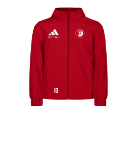 adidas Entrada 26 Jacke Kids Rot