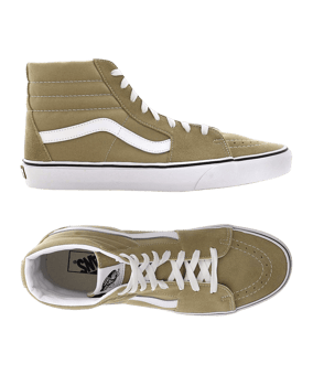 Vans SK8 High Sneaker Damen Grün - gruen