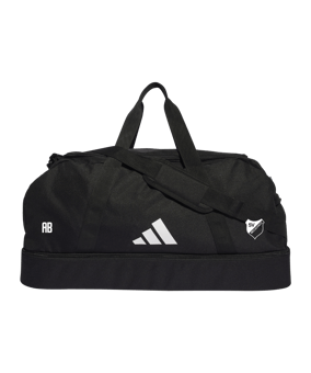 adidas Tiro League Duffel Bag Gr. L Schwarz Weiss