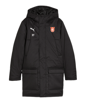 PUMA teamFINAL Winterjacke Kids Schwarz F03 