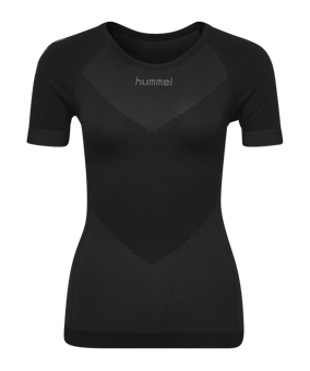 Hummel First Seamless T-Shirt Damen Schwarz F2001 - schwarz