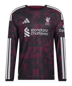 adidas FC Liverpool Authentic Trikot Langarm 3rd 2026/2027 Schwarz