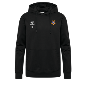 Sweat à capuche Hummel GO 2.0 noirs F2001 