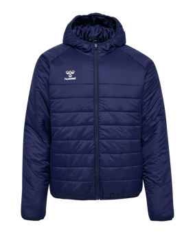 Hummel Go Quilted Kapuzenjacke Blau F7026 - blau