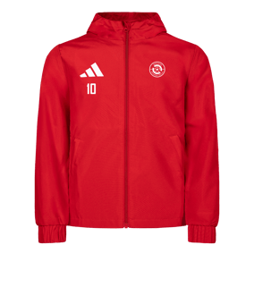 adidas Entrada 26 Jacke Rot