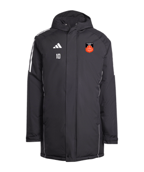 adidas Tiro 24 Winterjacke Schwarz Weiss