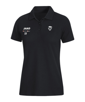 JAKO Base Poloshirt Damen Schwarz F08