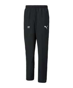 PUMA teamRISE Sideline Trainingshose Schwarz F03