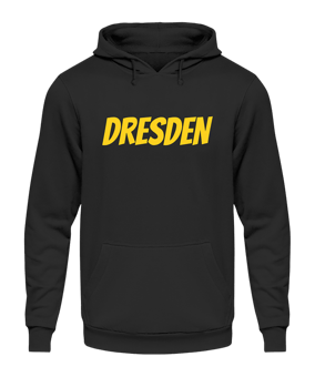 Hoody "Dresden" Schwarz - schwarz