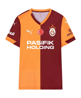 PUMA Galatasaray Istanbul Fan Trikot Home 2025/2026 Kids Gelb F01 - gelb