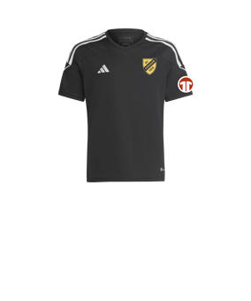 adidas Tiro 23 Trikot Kids Schwarz Weiss