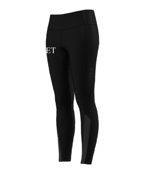 JAKO Power Leggings Damen Schwarz F800