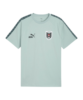 PUMA ÖFB Österreich King T-Shirt Grün F23 - gruen