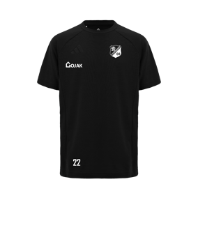 adidas Tiro 25 Travel Trainingsshirt Schwarz