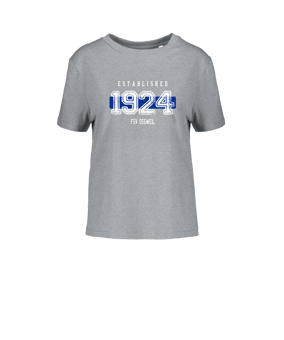 Merch Muser T-Shirt Women Heather Grey | #established
