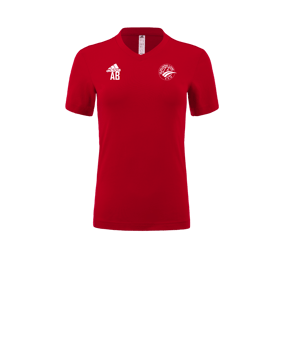 adidas Entrada 22 T-Shirt Damen Rot