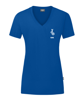 JAKO Organic T-Shirt Damen Blau F400