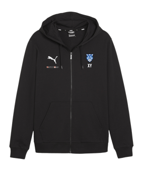 PUMA teamGOAL Casuals Kapuzenjacke Schwarz F03