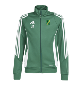 adidas Tiro 24 Trainingsjacke Grün Weiss