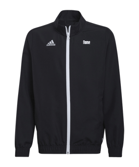adidas Entrada 22 Präsentationsjacke Kids Schwarz