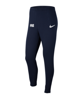Nike Park 20 Fleece Jogginghose Blau Weiss F451