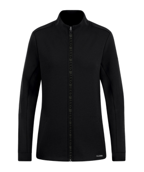 JAKO Pro Casual Jacke Damen Schwarz F800 - schwarz
