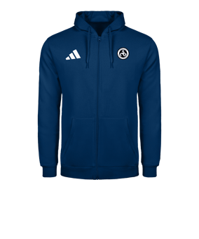 adidas Entrada 26 Kapuzenjacke Blau
