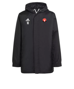 adidas Entrada 22 Stadium Jacke Schwarz
