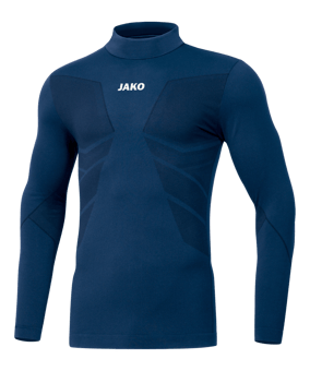 JAKO Comfort 2.0 Turtleneck Kids Blau F09 - blau