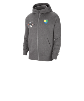 Nike Park 20 Fleece Kapuzenjacke Kids Grau F071