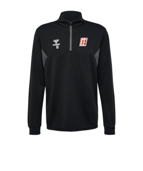 Sweatshirt Hummel Authentic Demi-Zip noir F2001 