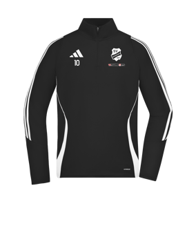 adidas Tiro 24 Trainingstop Schwarz Weiss