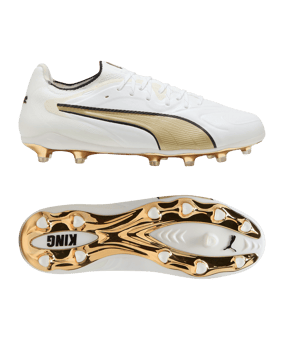 PUMA KING 20 Ultimate FG/AG White Pack Weiß F04 - weiss