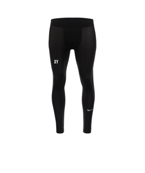 Nike Pro Training Tight Schwarz Weiss F010