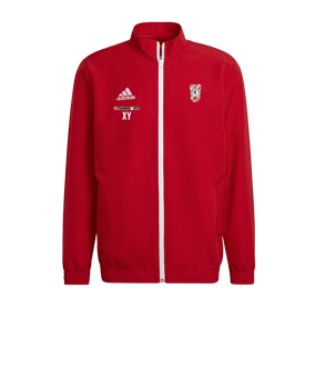 adidas Entrada 22 Präsentationsjacke Rot
